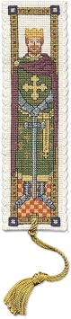 Collection Cross Stitch Bookmark Kit - Medieval King