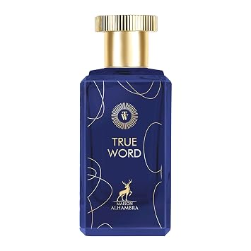 Maison Alhambra True Word Fruity, Citrus, Floral, Amber Eau de Parfum Spray Long-Lasting Fragrance for Men, 3.4 Ounce / 100 ml