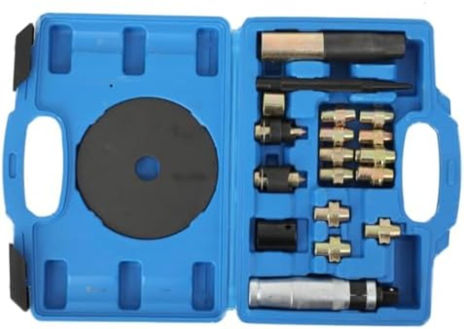 Kit di strumenti di rimozione dadi di bloccaggio universali Master Kit di bloccaggio ruote con lame di ricambio da 10 pezzi, per rimuovere dadi danneggiati set adattatori lama per