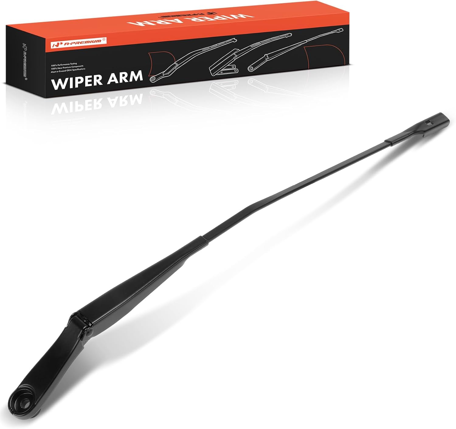 A-Premium Front Passenger Side Windshield Wiper Arm Compatible with Audi A6 21-24, A6 allroad 20-24, A6 Quattro 19-24, A7 Quattro 20, A7 Sportback 19-24, S6, S7, RS6 Avant, RS7 S7 Sportback