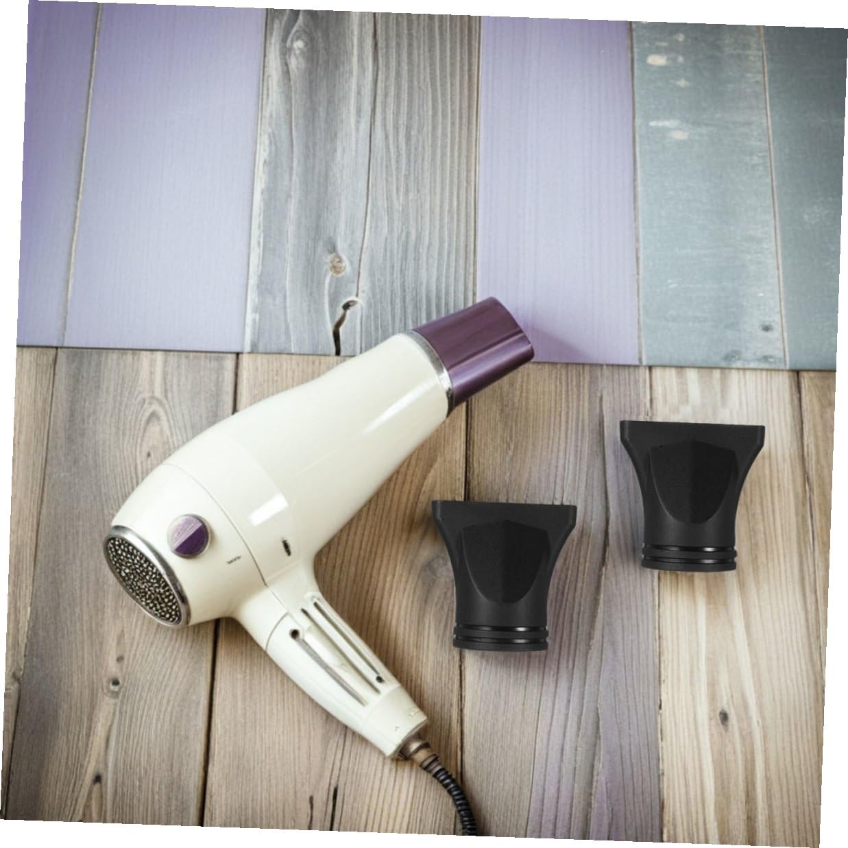 Ciieeo 15pcs Hair Dryer Nozzle Concentrator Attachments Narrow Flat Blow Dryer Accessories for Salon and Home Hair Styling Replacement Parts