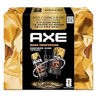 Axe Coffret Homme - Dark Temptation - 1x Déodorant 200ml & 1x Eau de Toilette 100ml & 1x Gel Douche 250ml