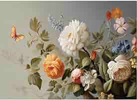 Carta Di Riso Bouquet Pastello Craft Kreatively - 29x40 Cm, Per Decoupage, Senza Acidi, Naturale - Foto 7