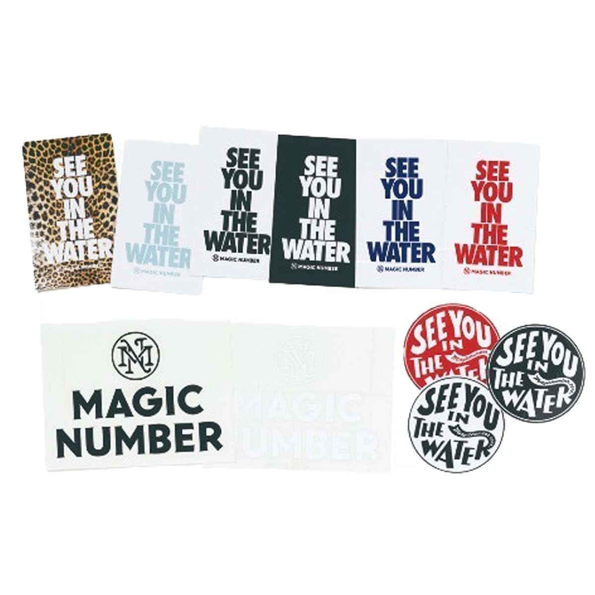 Amazon.co.jp: MAGIC NUMBER マジックナンバー ステッカーセット