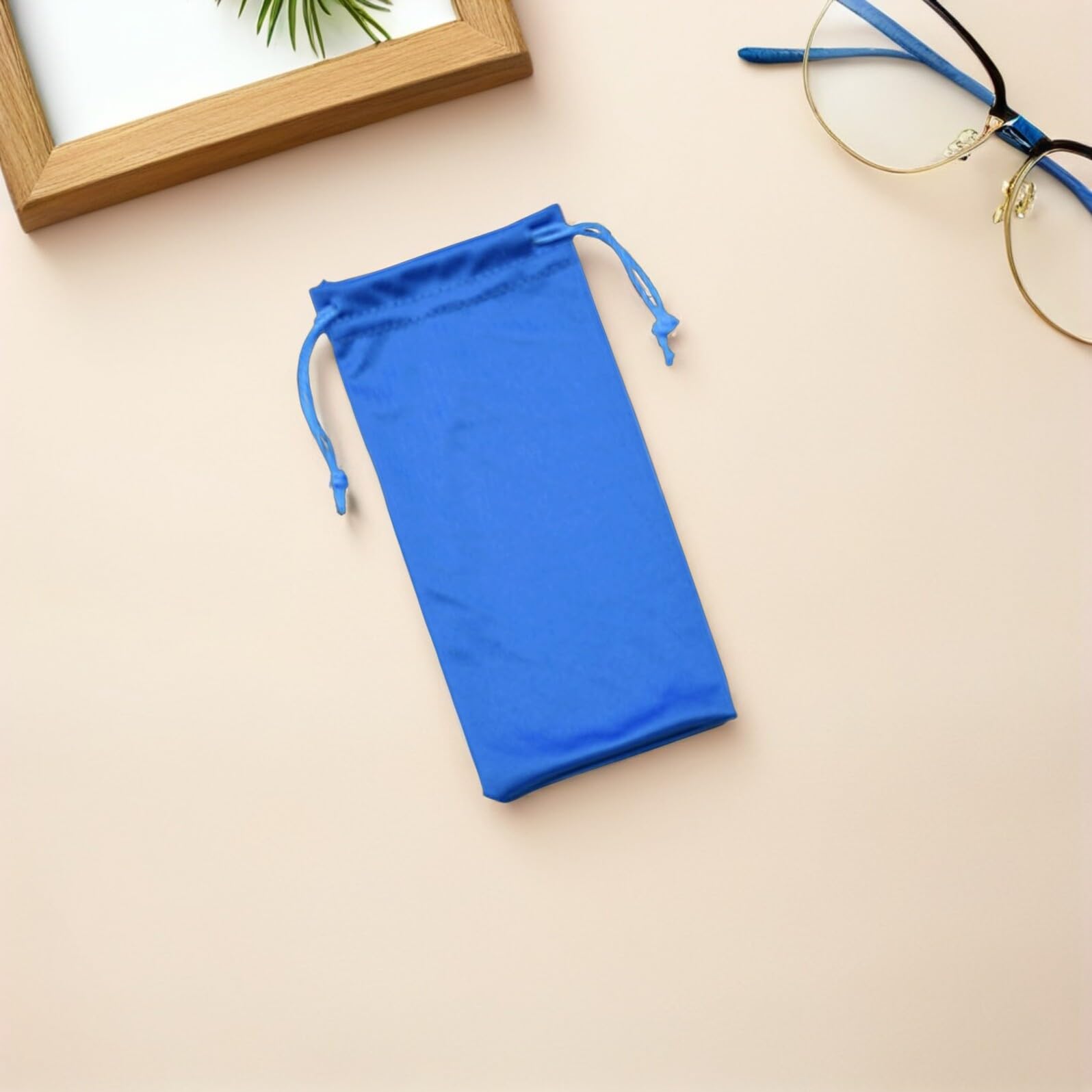Custodia per Occhiali in Microfibra Morbida 100 Pezzi, Sacchetto Protettivo Coulisse 9x18 Cm, Borsa per Occhiali da Sole e Vista, per Viaggi e Uso Quotidiano