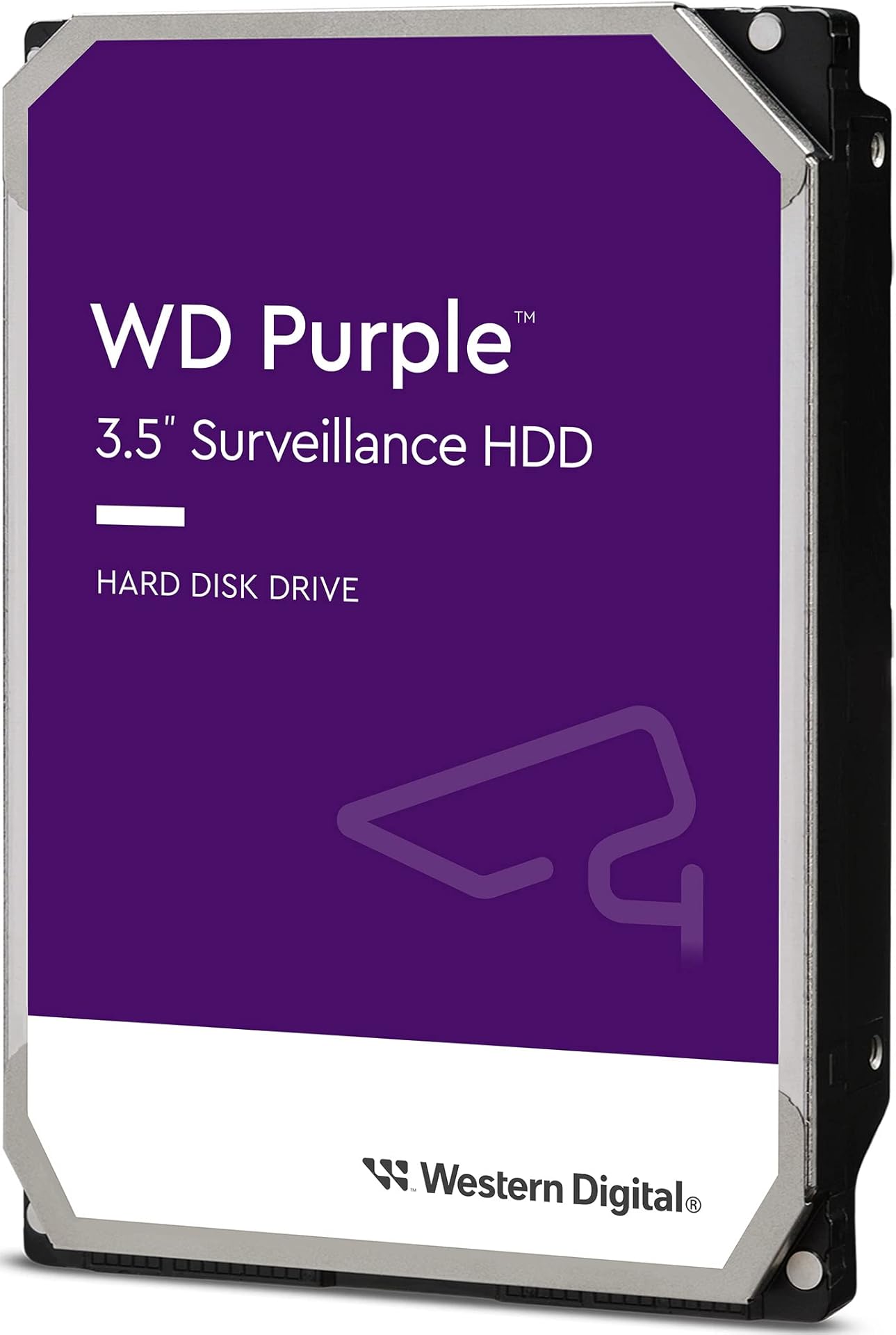 WD Purple 4TB Surveillance 3.5" Internal Hard Drive - AllFrame™ Technology - 180TB/yr, 64MB Cache, 3 Year Warranty