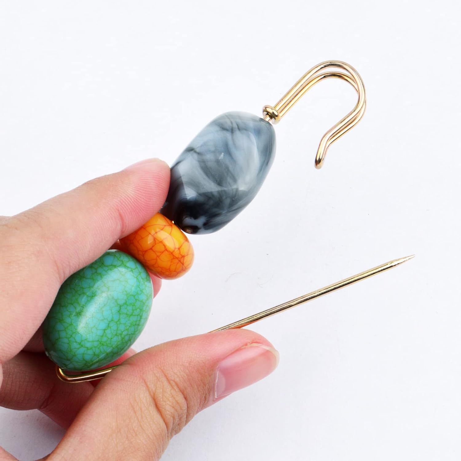 Large Decorative Safety Pins Jewelry Pieces Styles Extra Large