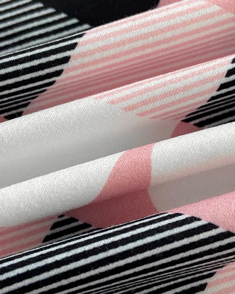 CHICME Womens Pajamas Sets 2 Piece Short Sleeve Lounge Set Printed Loose Pants Pj Sets Loungewear Set - Image 7