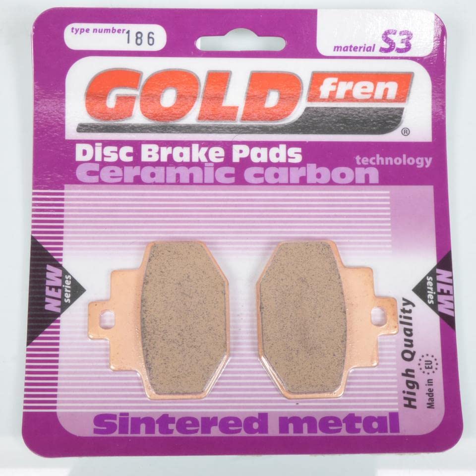 Plaquette de frein Gold Fren Piaggio GTS 300 endure la chaleur pour un freinage arrière stable