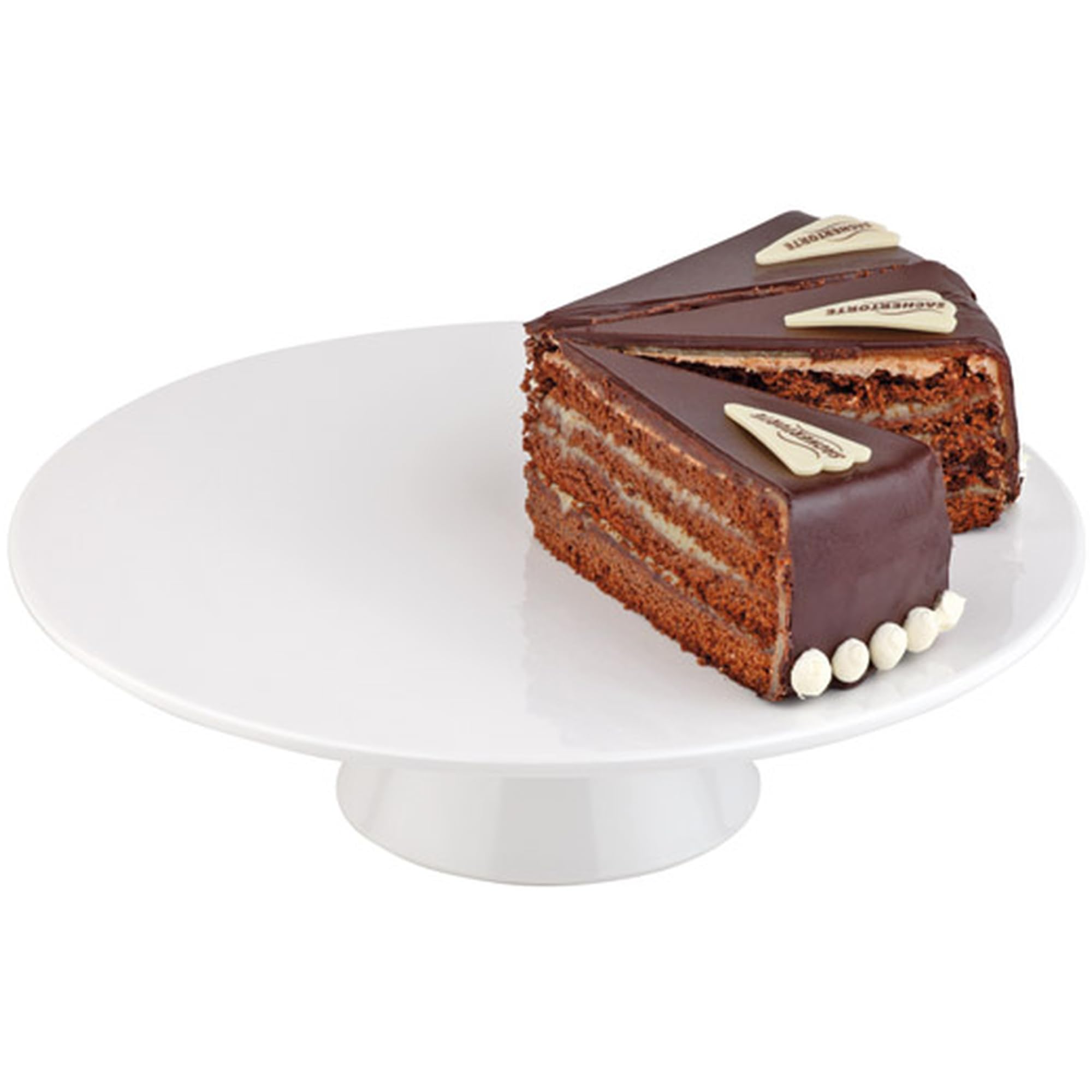 APS - Modelo : 83890 - Bandeja Para Pasteles Blanco - Dimensiones : 31 X 8 Cm