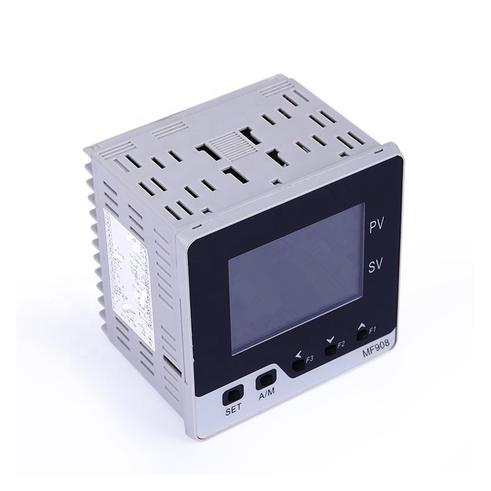 regolatore Temperatura pid Ingresso TC/RTD Regolatore di Temperatura pid 96 * 96mm con RS485, Uscita relè/SSR/4-20mA/0-10V (Color : Output SSR 1 Alarm)