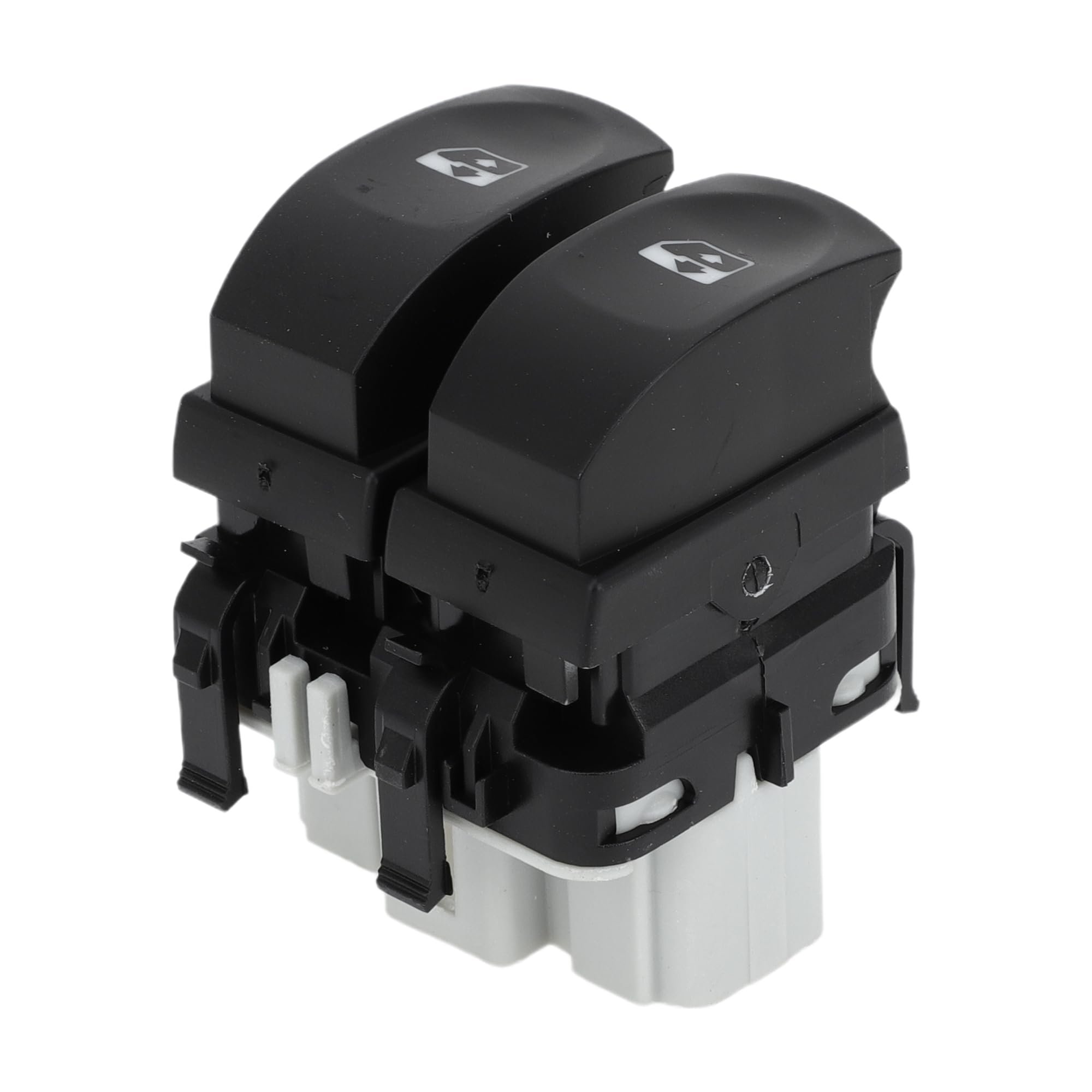 A ABSOPRO Elektryczny przełącznik do podnośników szyb z przodu po lewej stronie kierowcy do Renault Clio 3 Modus Grand Modus nr 8200214943 przełącznik sterowania oknem