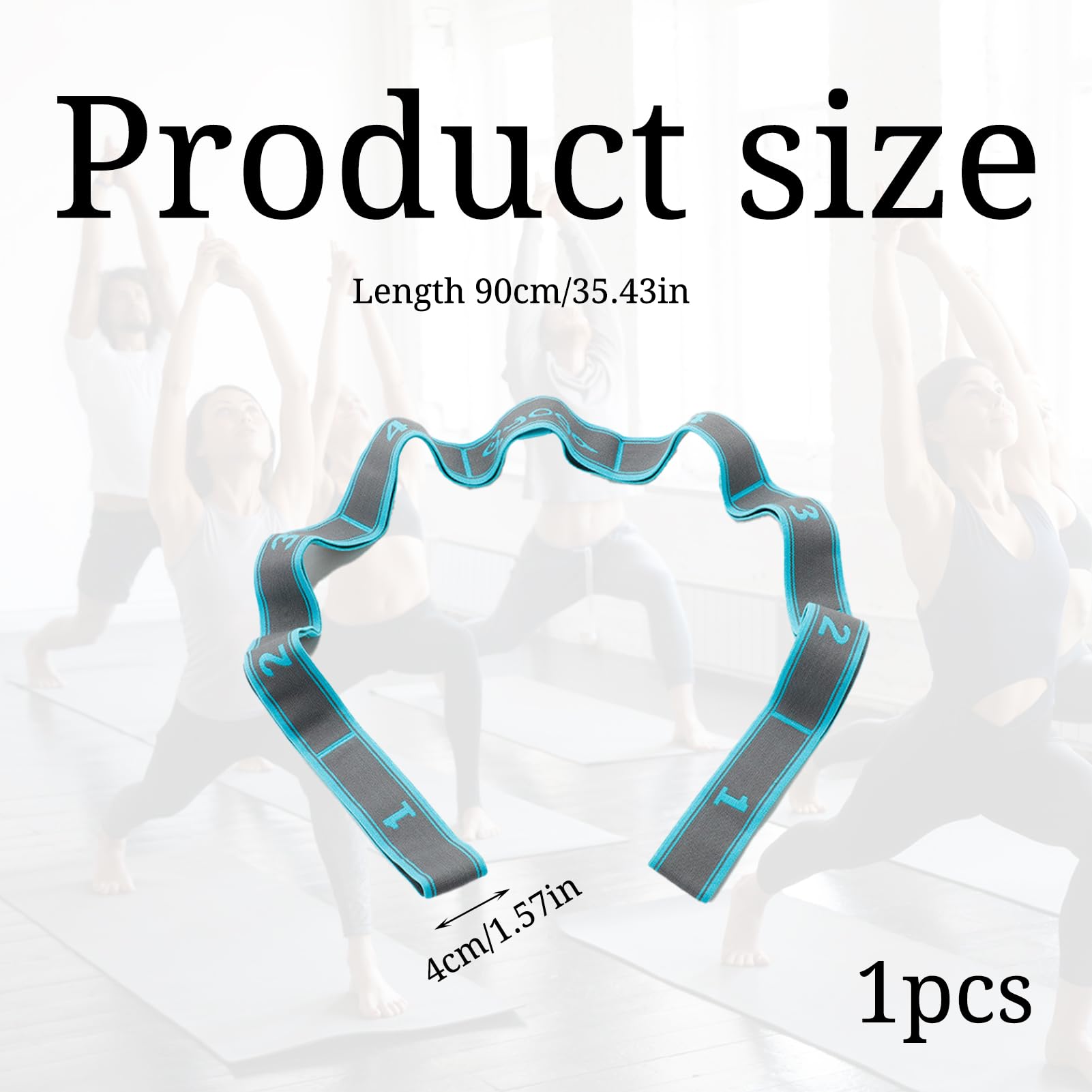 Bande élastique Pour Enfants Avec 8 Boucles - Entraînement De Fitness, Pilates , Yoga