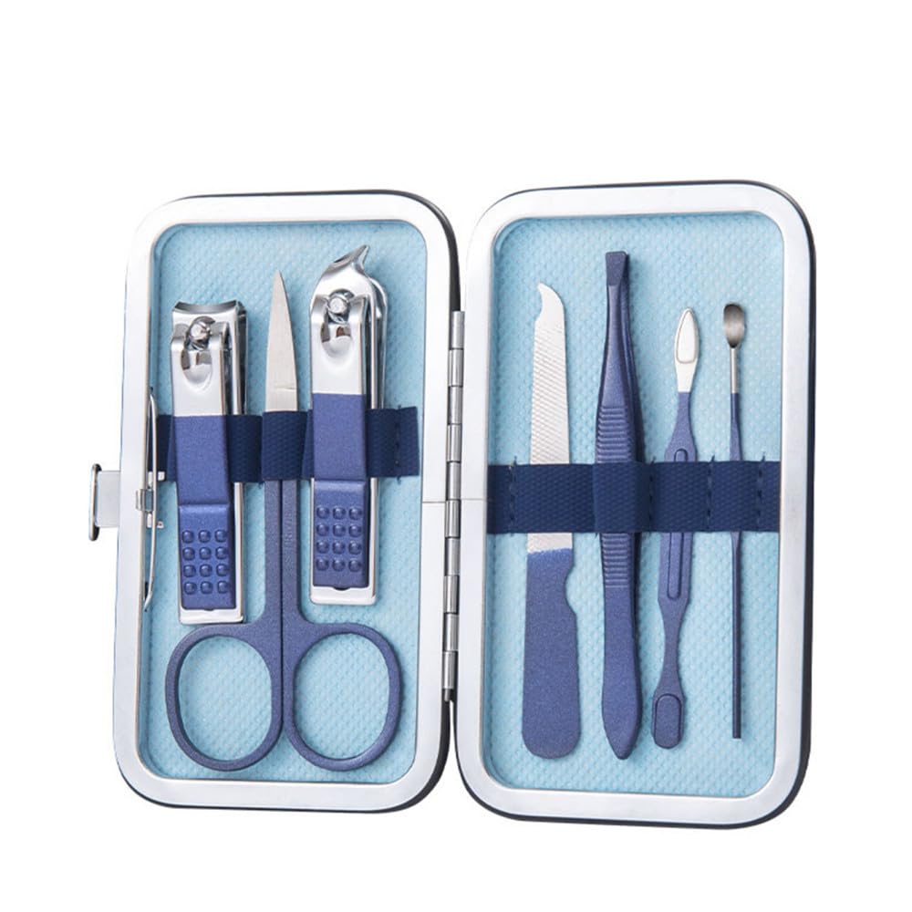 Set di Forbici tagliaunghie, pinze per Pelle Morta, pinze per Tagliare Le Unghie, Coltello per Pedicure, scanalatura per Unghie, Strumento per Manicure, 1 (1)