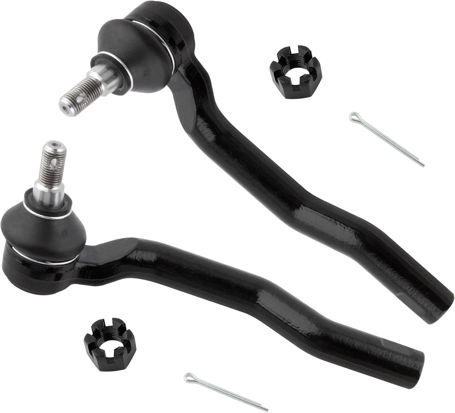 4pcs Front Outer Tie Rod End Link Sway Bar End Link Passenger Driver for 2007 2008 2009 2010 2011 2012 for Mazda CX-7-2 Suspension Kit ES800600 ES800601 K80157 K80158