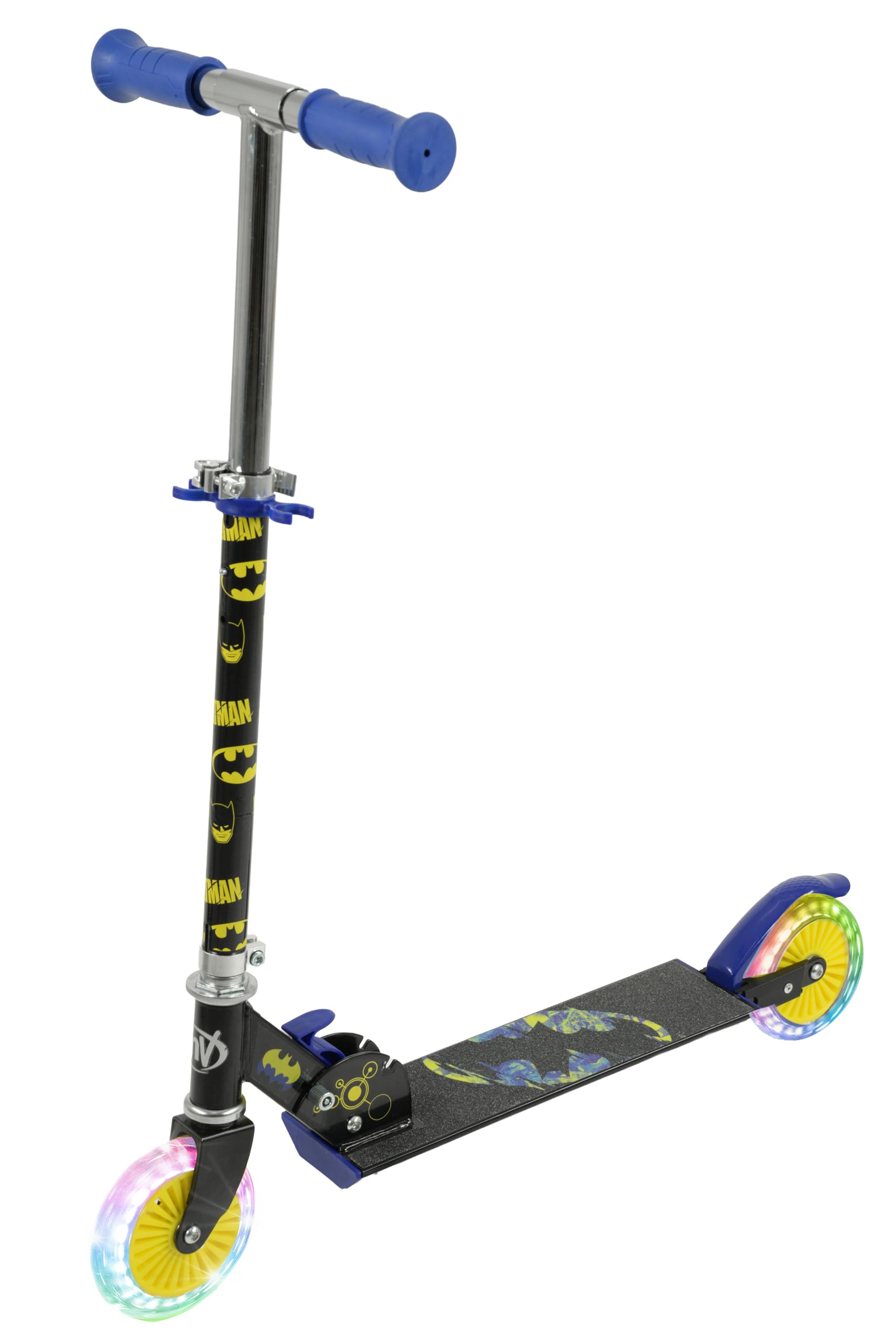 Batman Folding Scooter with Light Up Wheels