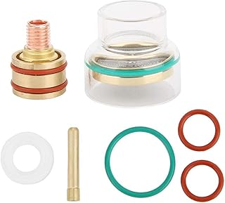 TFM53NCN TIG Welding Kit TIG Torch Welding Torch Glass Cup Collet for WP9 WP20 TIG Welding Equipment(2.4mm)