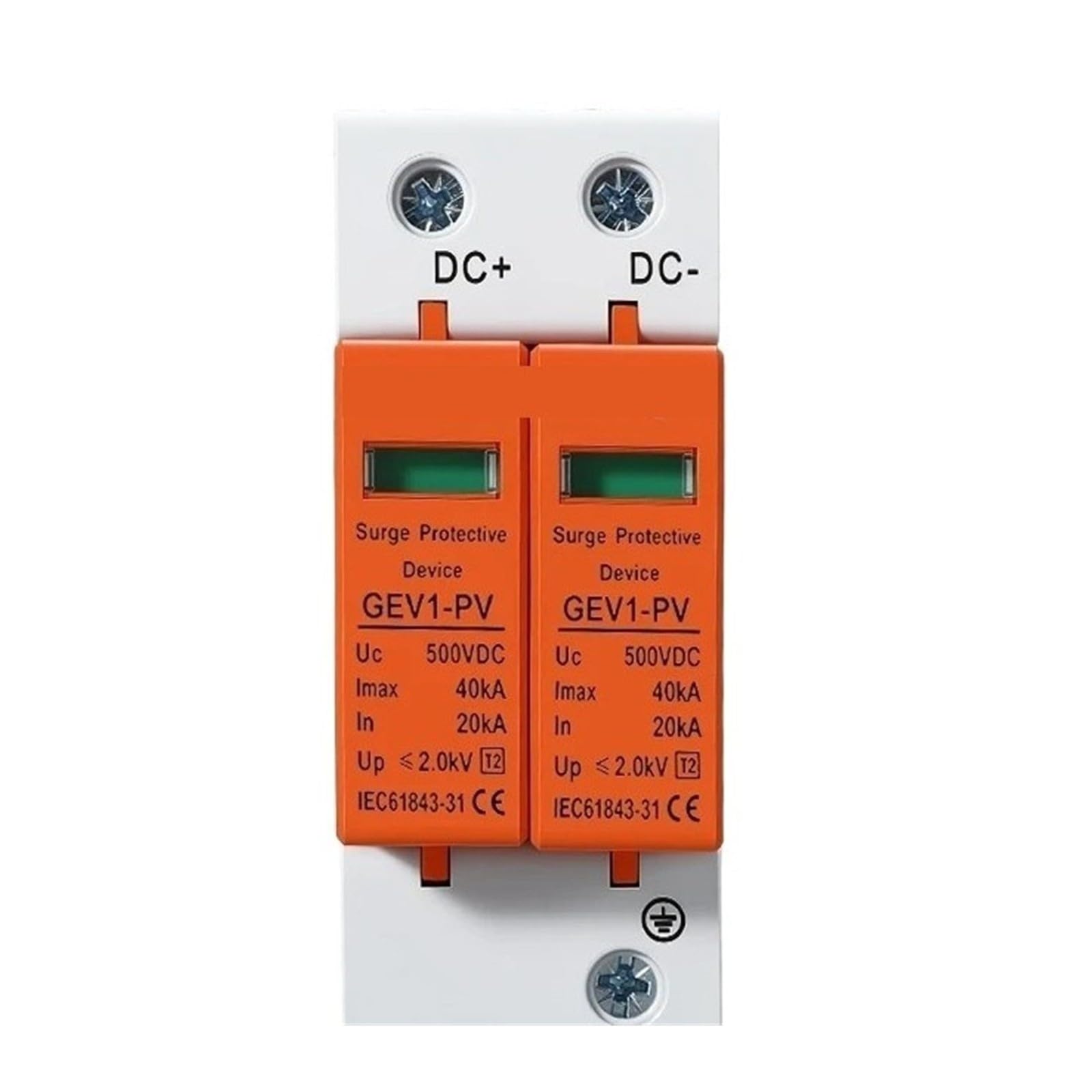 Parafoudre solaire photovoltaïque 2P