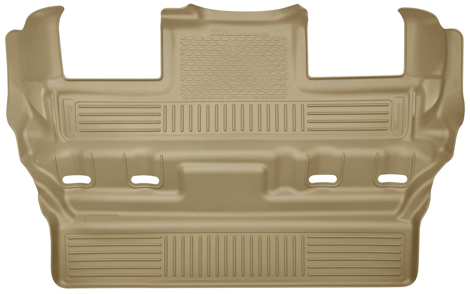 Photo 1 of Husky Liners Weatherbeater Series | 3rd Seat Floor Liner - Tan | 19303 | Fits 2015-2020 Cadillac Escalade/Chevrolet Tahoe/GMC Yukon w/ 2nd Row Bucket Seats 1 Pcs