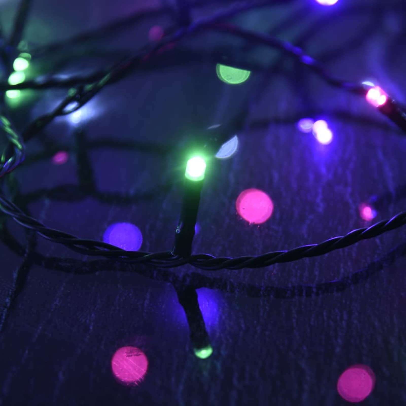 Taśma świetlna z 2000 diodami LED PVC Pastelowe wielokolorowe 200 m, zewnętrzne lampki choinkowe, oświetlenie wewnętrzne, dekoracyjne światła do pokoju, dekoracja bożonarodzeniowa do domu