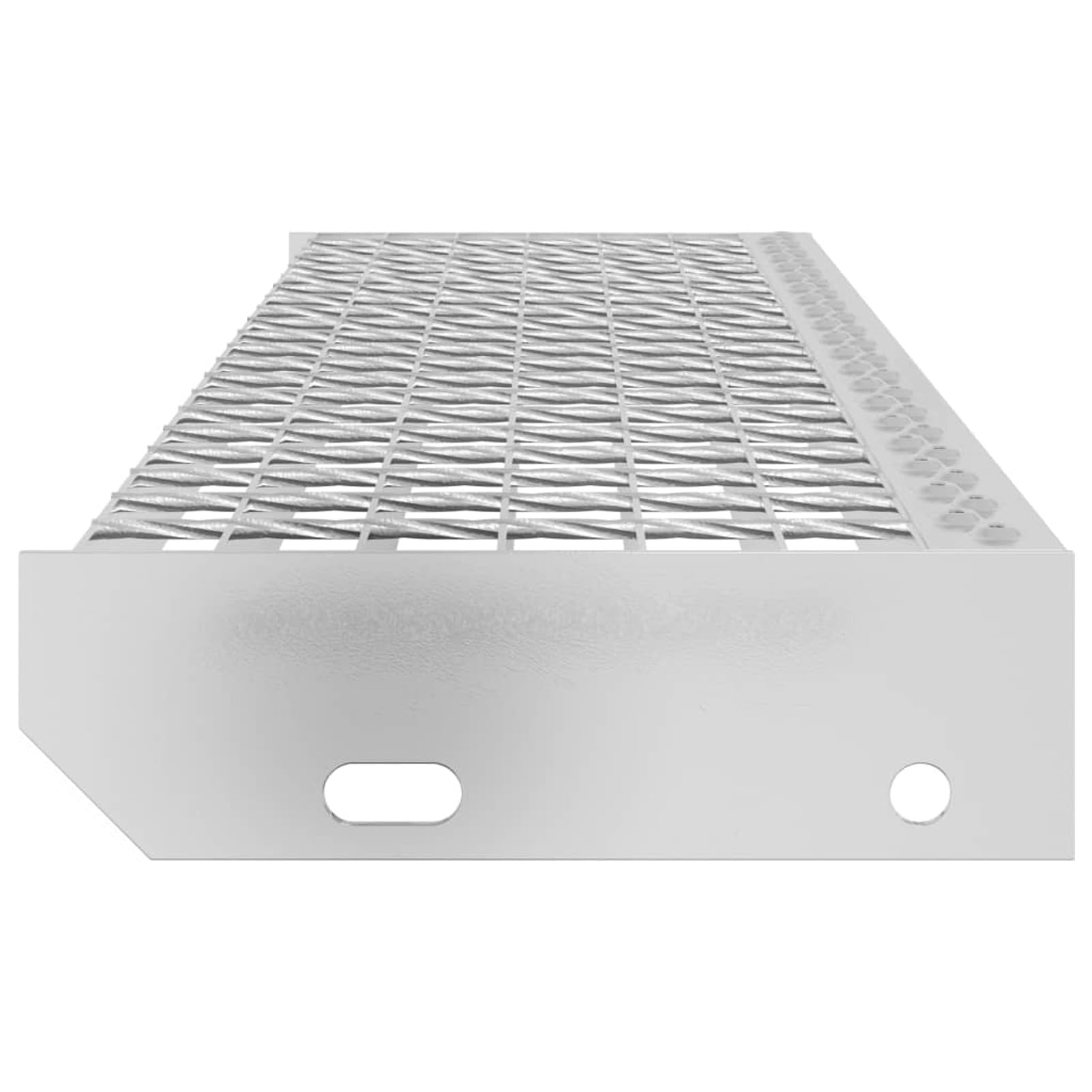 Gradino in Griglia 100x24x7 cm Acciaio Zincato-155681