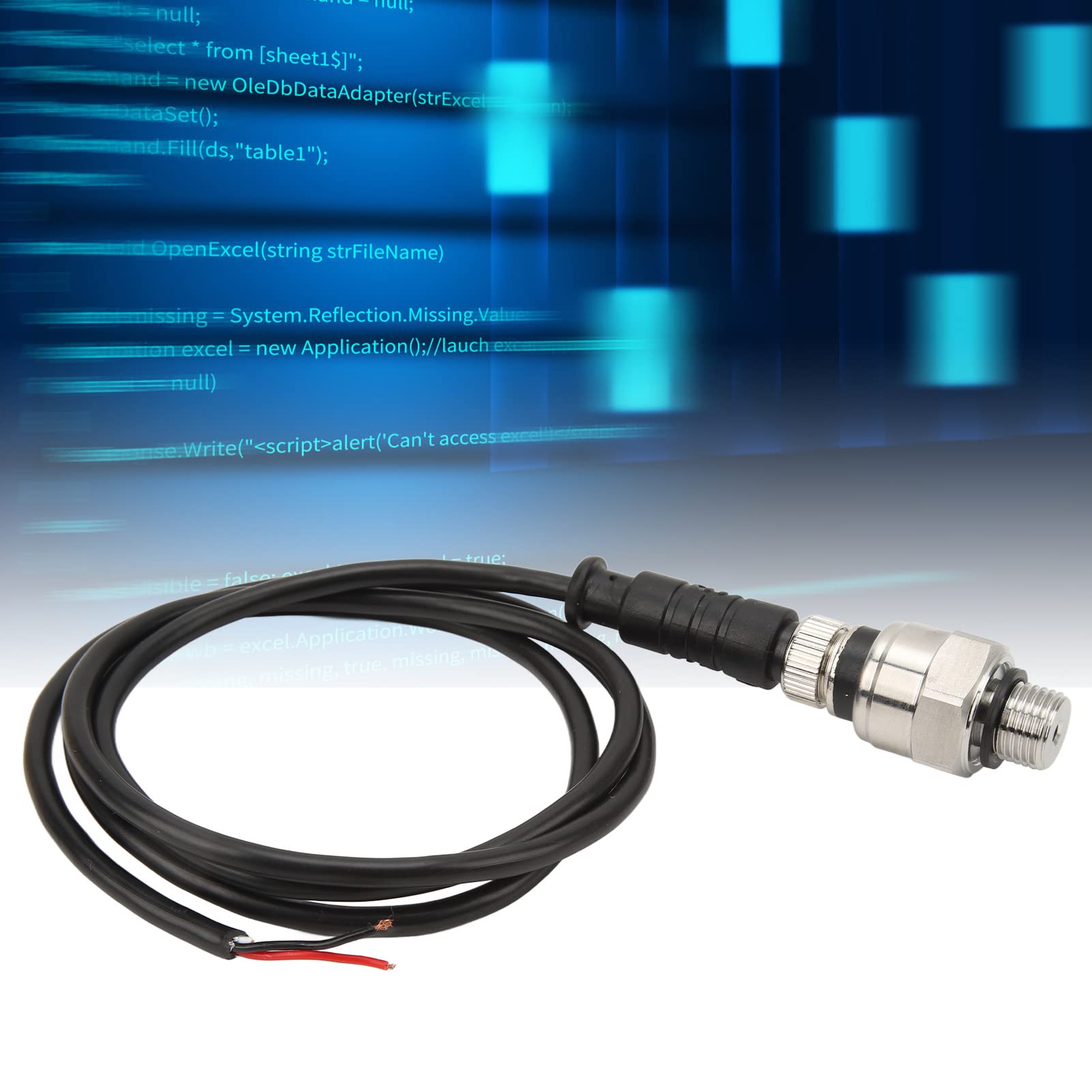 Oil Pressure Transmitter, Pressure Transmitter 4 to 20 MA, G1/4 Thread, Easy to Use, Highly Compatible, Widely Used for Pump Automation