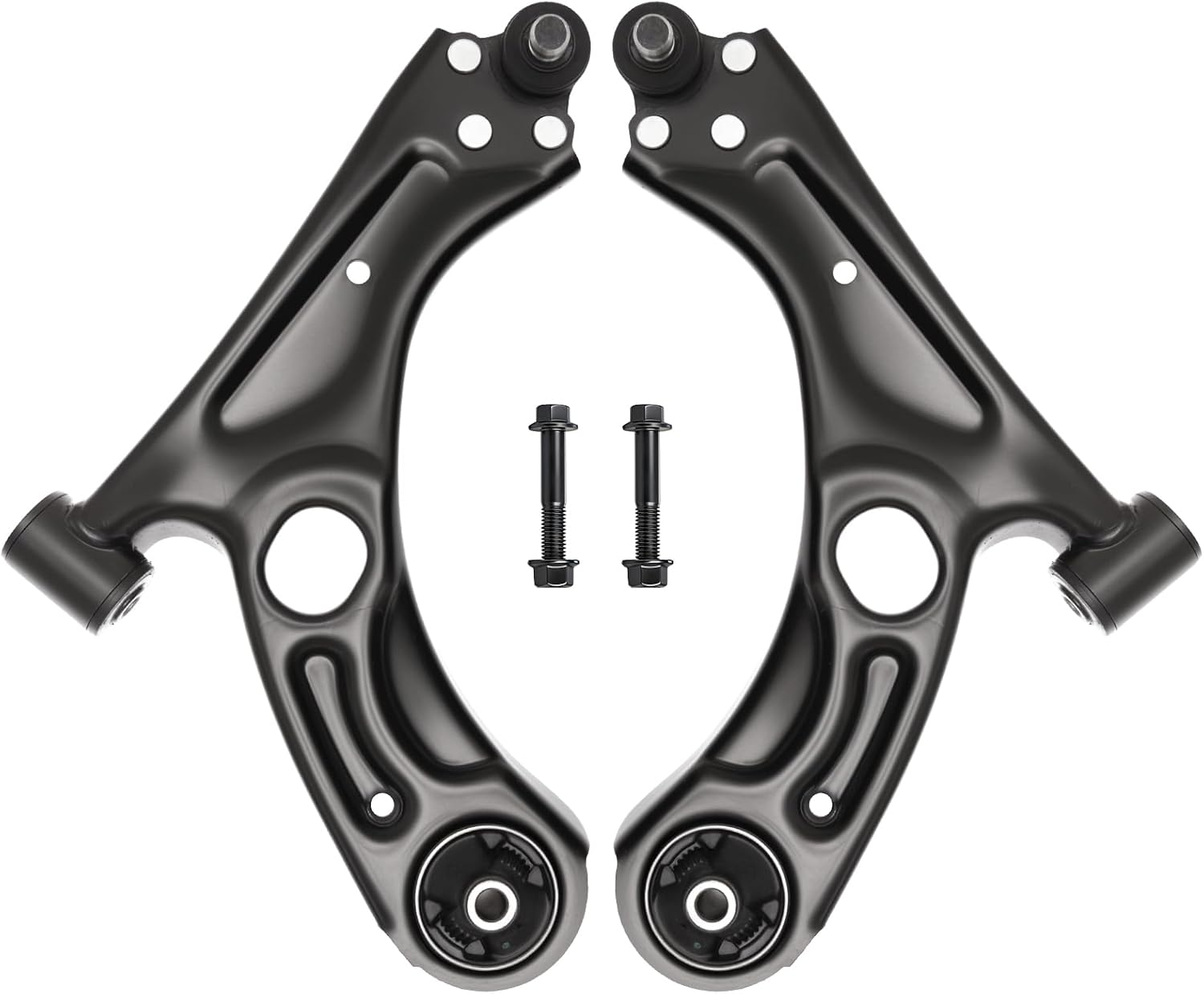 AUQDD 2Pc Suspension Front Lower Control Arm and Ball Joint Assembly Compatible With 2012-2020 Chevy Sonic (Replace # K622426 K622428 95190869 95190870 522-065 522-066)
