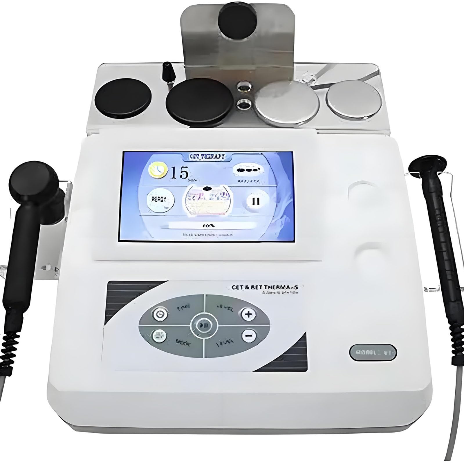 Apparecchio per Terapia Fisica per La Gestione del Dolore, Apparecchio per Terapia Tecar a 448 Khz, Apparecchio per Ringiovanimento della Pelle con Radiofrequenza per Viso E Corpo