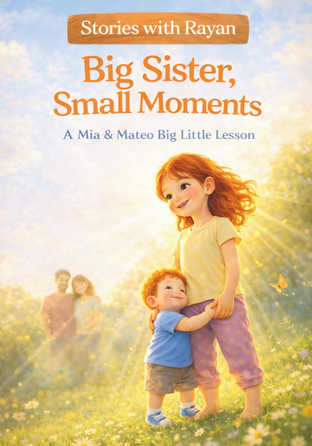 Big Sister, Small Moments: A Rhyming Picture Book About Sibling Love and Being a Big Sister (Stories with Rayan)