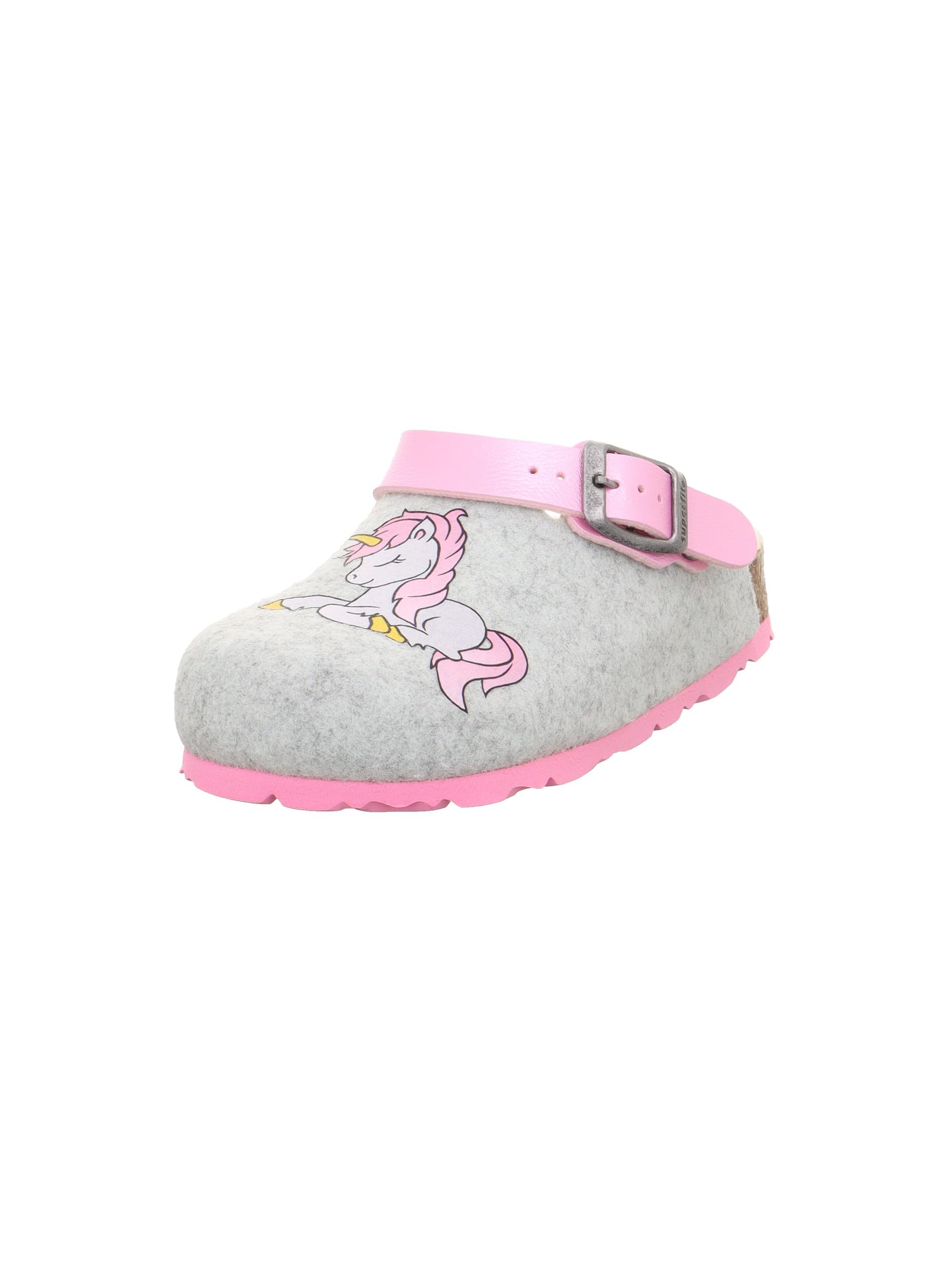 Superfit 1-009112 Girls' Footbed Slippers, Turquoise 8400, 37 EU