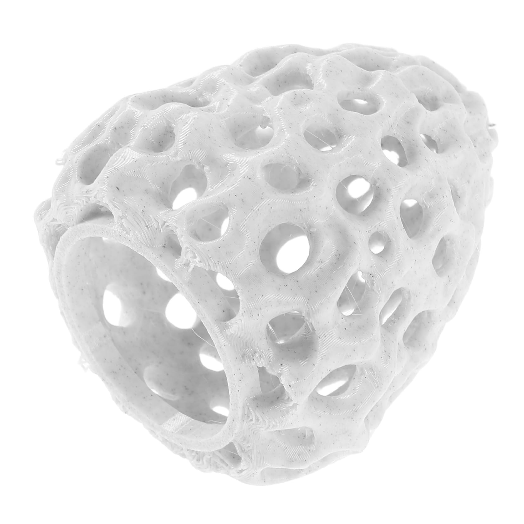 BESTonZON Aquarium Hideaway Rocks for Fish Multiporous Shrimp Breeding Ornaments with Suction Cup for Plant Growth and Easy Maintenance