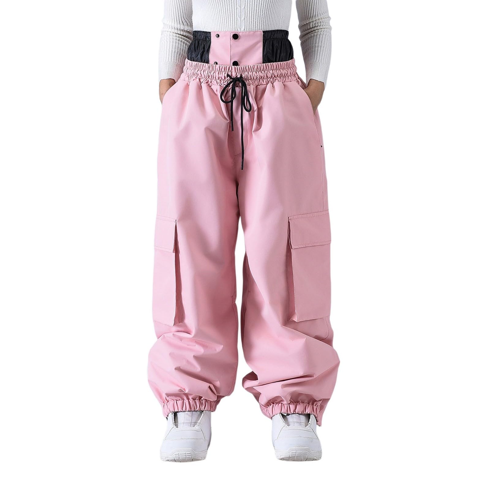 Generisch Pantalones de snowboard, pantalones de esquí de invierno, resistentes al viento, aislados para actividades al aire libre en climas fríos y montañismo, senderismo y trekking