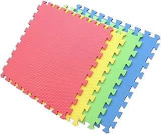 VOSAREA 10 Peças Tapetes De Brincar De Bebê Tapete De Chão Para Bebês Crianças Almofada De Chão Tapete De Chão De Bebê Tapete De Engatinhar Bebê Tapetes Interligados Tapete De Jogo