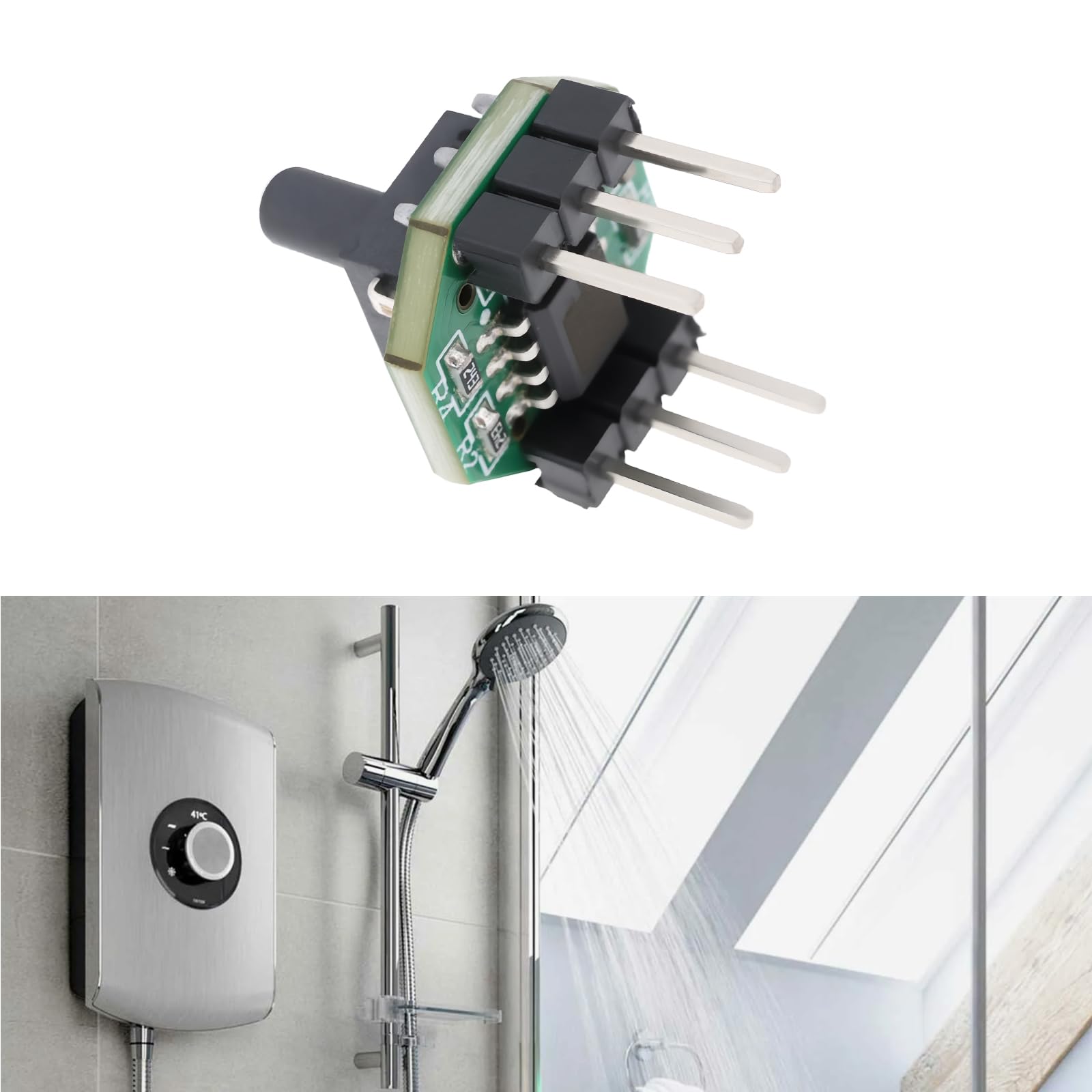 EMSea 2 Stück XGZP6847A 5V 0-40kPa Gasdruck-Transmitter-Sensormodul für Wassererhitzer Und Aktivsauerstoff-Wasseraufbereitungsanlagen