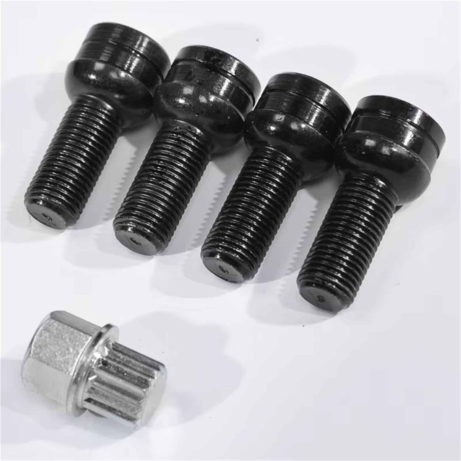 Bulloni Ruota Dadi Compatibile Con Per Passat M14 * 1.5MM Bullone A Vite E Dado Di Bloccaggio Per Accessori Auto Da 7MM Accessori Esterni