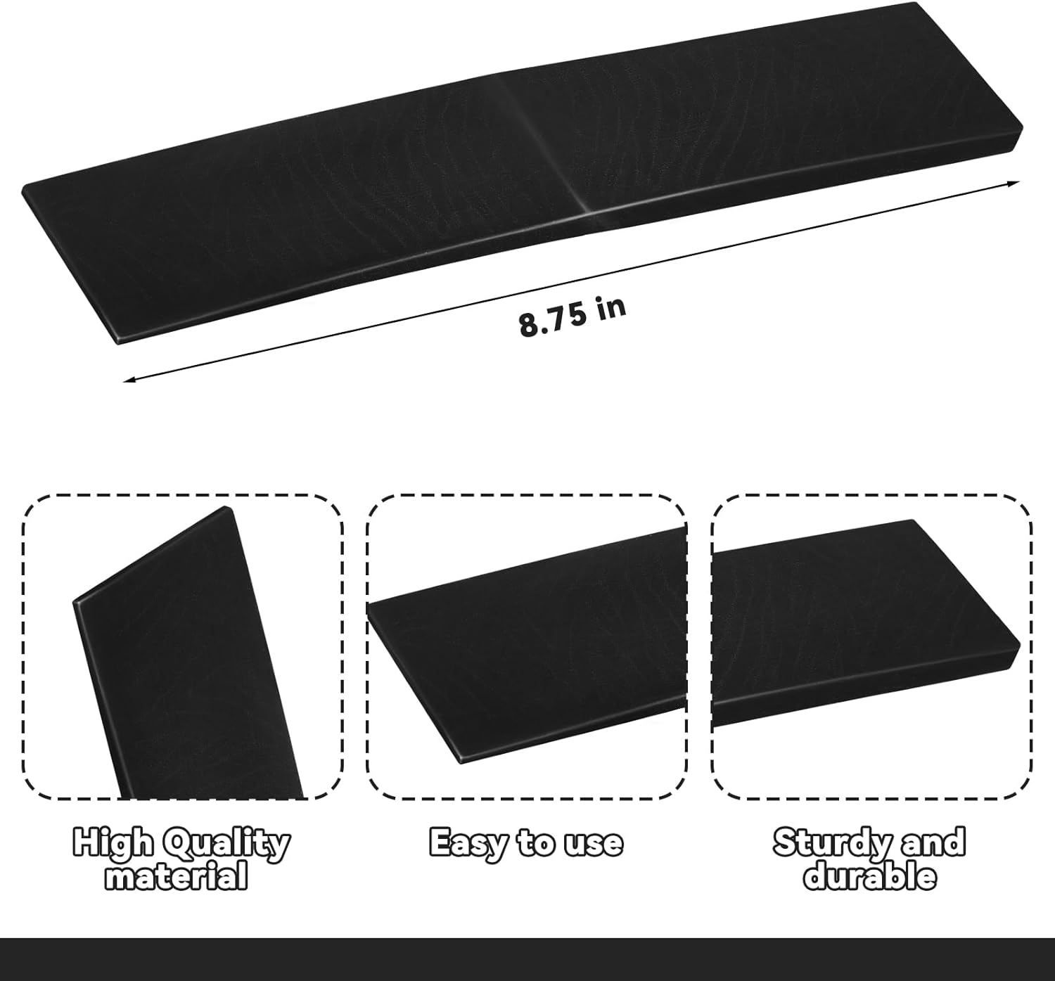 2 Pcs 8.75" Welding Wedge for Pipe Fitting and Metalwork, Metal Wedge Welding Accessories Tools Precision Hardened Steel Gap Adjustment for Pipefitter Tool Tig, Ironworker Gutter Wedges Metal Spacers