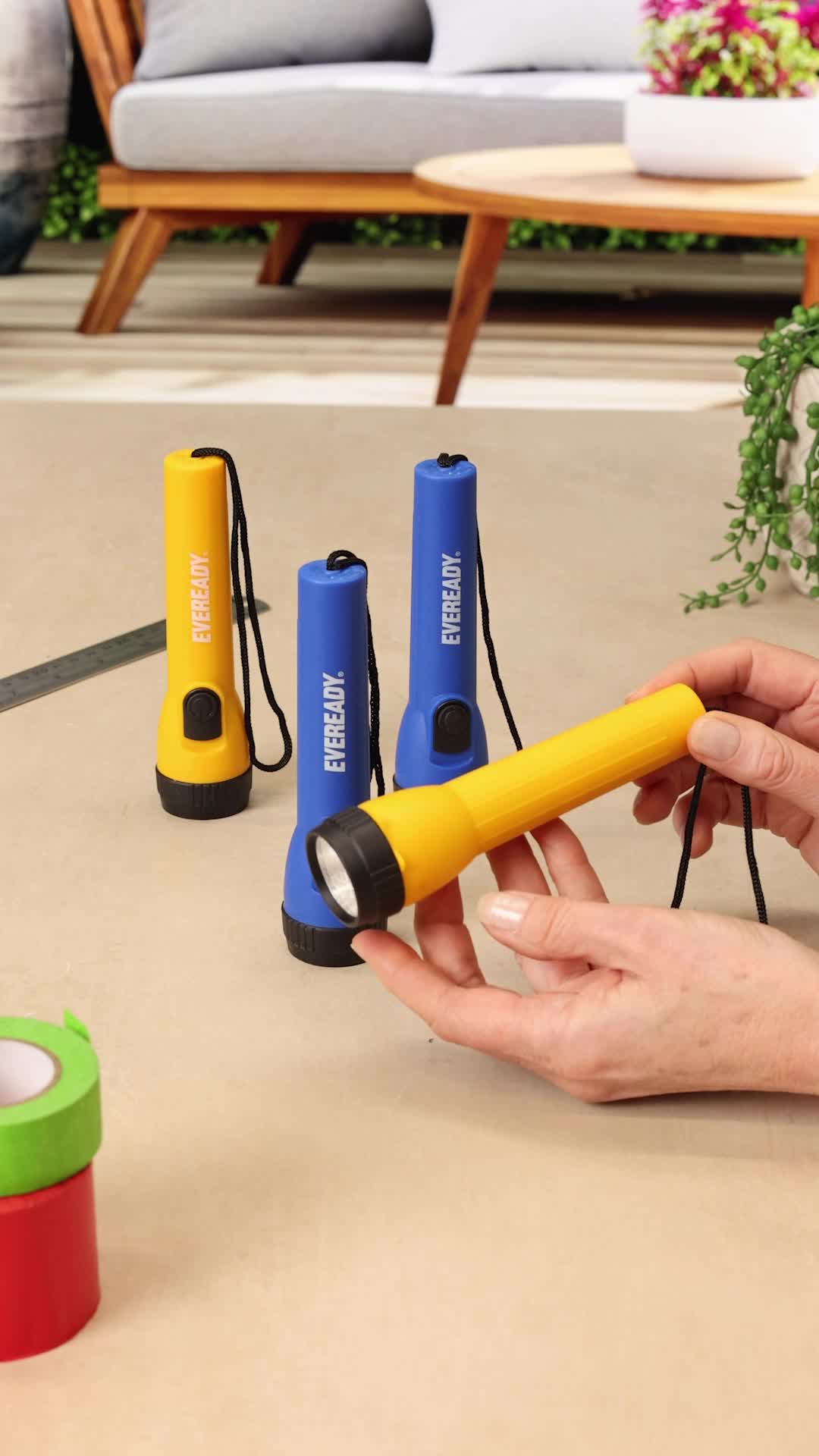 LICHTMEISTER® Torcia (2000 lumen, batteria da 5000 mAh) - Torcia LED potente professionale