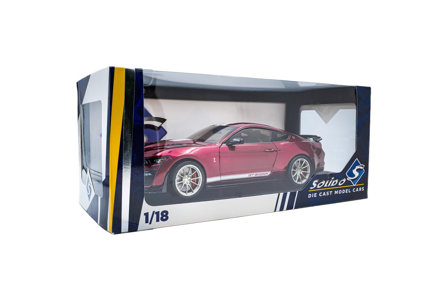 Solido Shelby Mustang GT500KR Modellauto 1:18 Muscle Car Rot