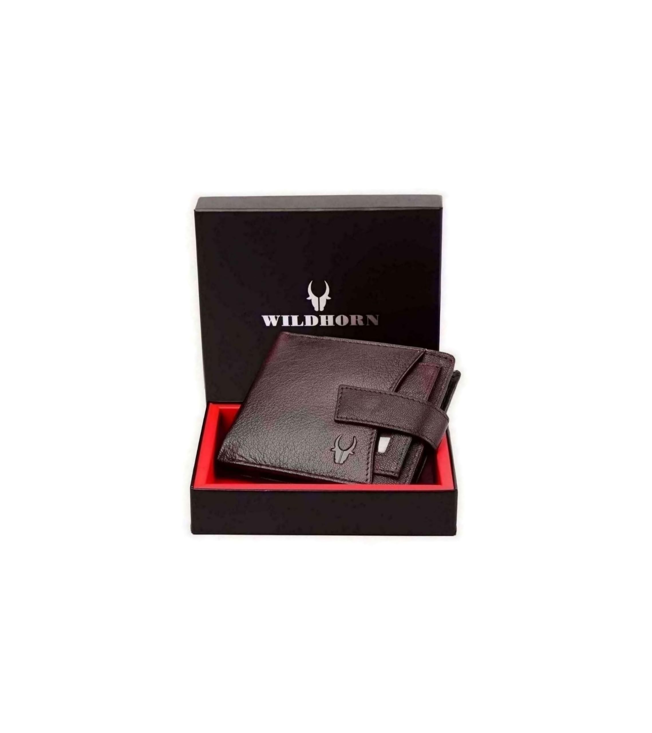 Rfid Protected Leather Wallet For Men, Brown