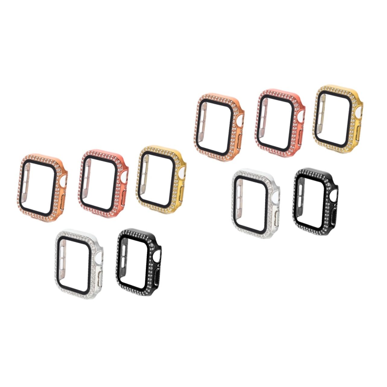 ARTIBETTER 10 Pcs Elephant Candles Protective Cover Reloj Inteligente Easy to Install Case Glitter Watch Case Watch Protector Bat Sunglasses Tempered Film Delicate Decorate