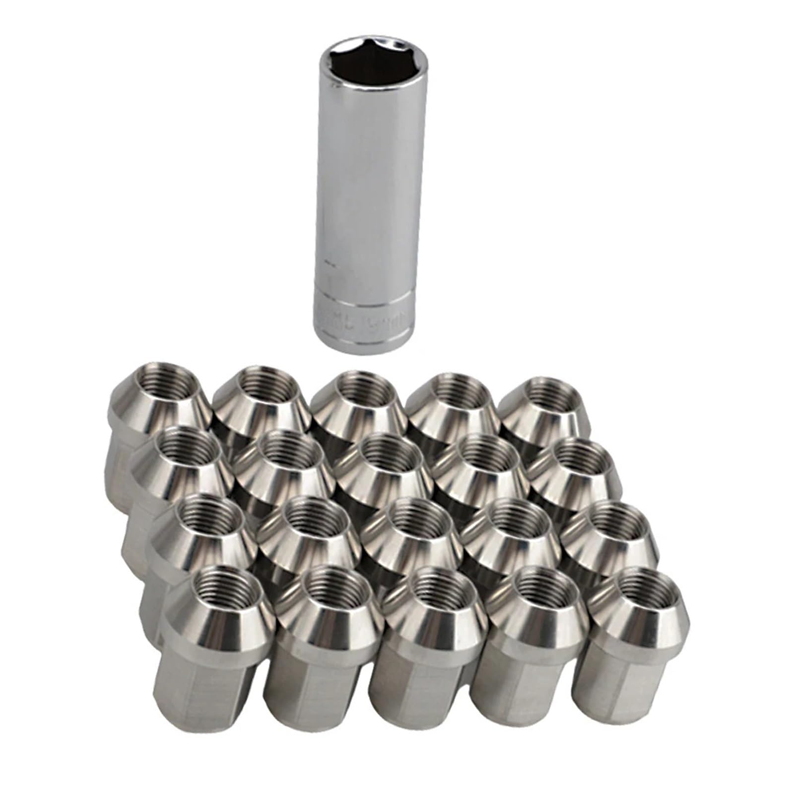 Radmutter 1 Satz Edelstahl-Rennradmuttern M12 *,25 Lug Hex Universal-Autozubehör