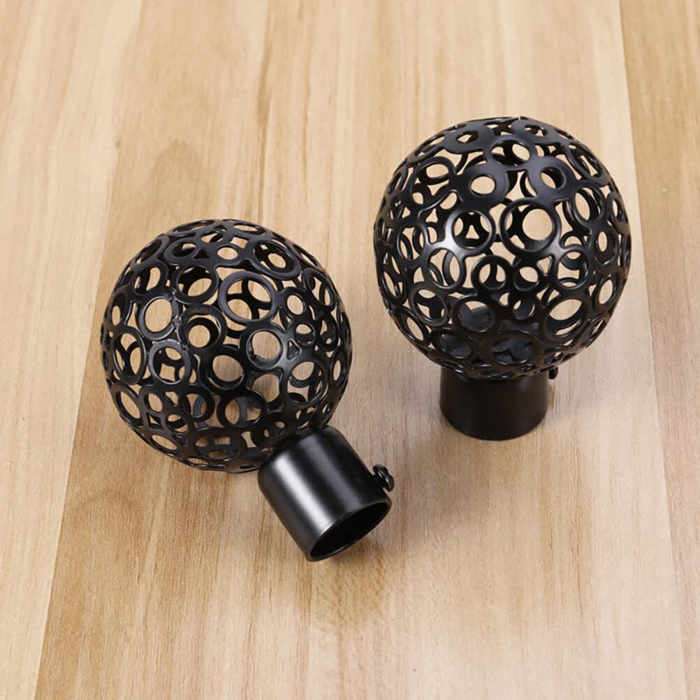 Lot de 16 embouts creux pour tringle à rideaux
