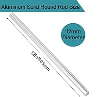 Vista 17 de 1" Aluminum 6061 Round Rod 12" Long, 1" Diameter Solid T6511 New Lathe Bar Stock
