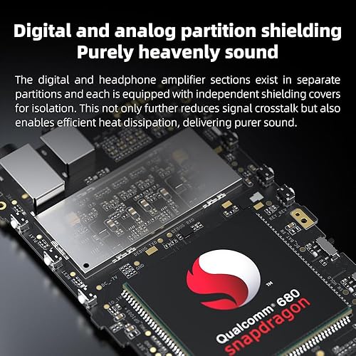 Miniatura 9 de FiiO M21 Android 13 Reproductor de música portátil MP3 Walkman Snapdragon 680 4* CS43198 DAC Chips Audio de alta resolución DSD Bluetooth LDAC