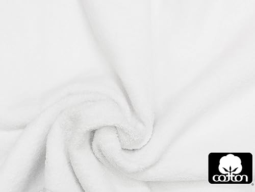 Miniatura 3 de Set de 6 toallas ultradelgadas, lujosas, 100% de algodón hilado, resistentes y absorbentes, con corte de rayón, 2 toallas de baño grandes de 30 x 54