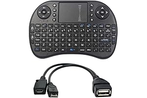 2.4GHz Mini Wireless Keyboard with Touchpad Mouse