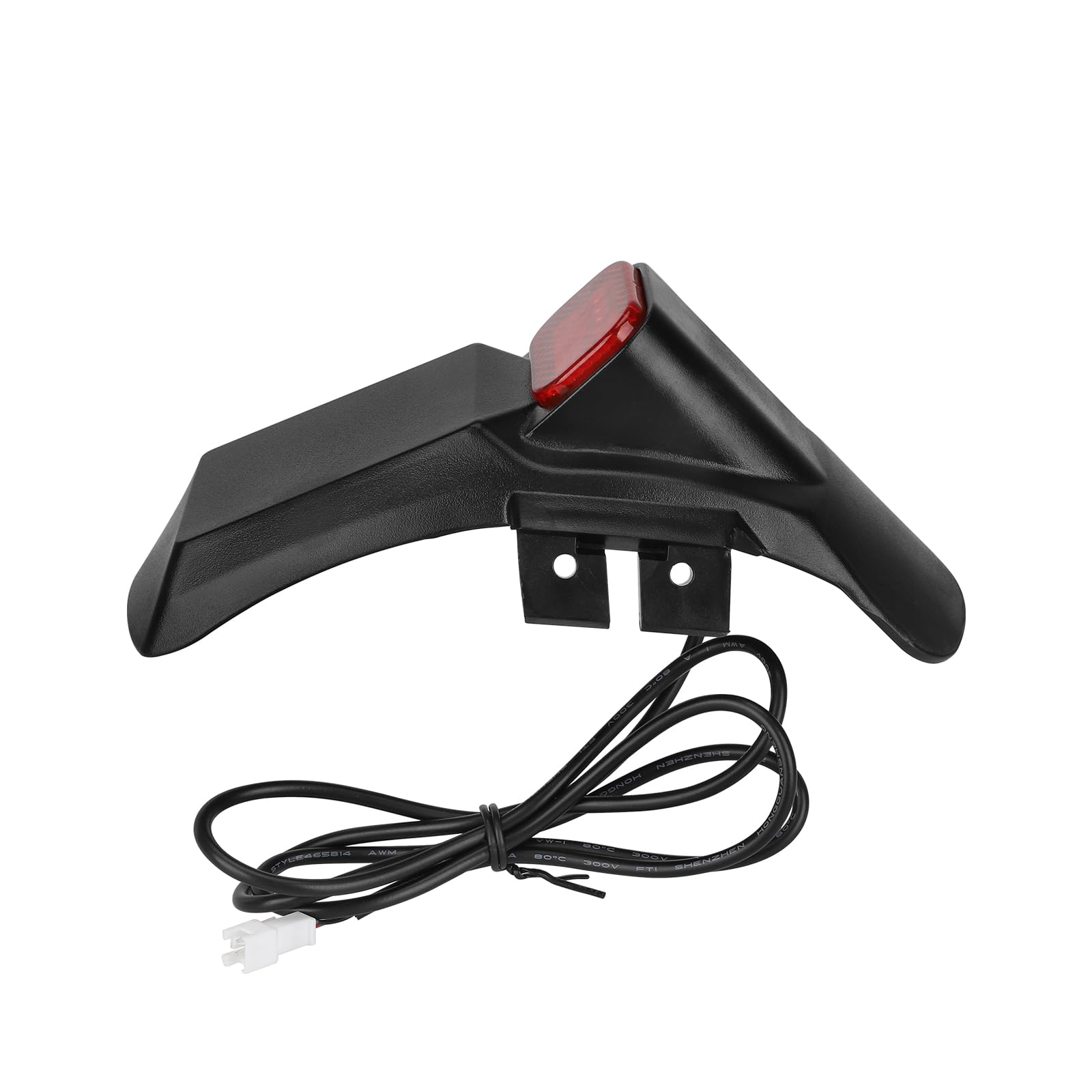 Garde-Boue Arrière Kukirin G2 Pro – Feu LED IP44, Plaque Immatriculation, Protection Boue, Remplacement Direct, ABS+PC, 9″