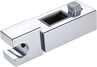 Dreld Shower Head Slider Holder, Adjustable Shower Handset Bracket Bathroom Shower Slide Bar Slider Clamp for 30x18mm Rail Rectangular Shower Rail