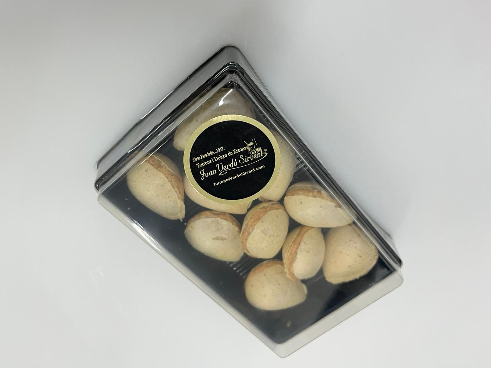 Almendra Rellena de Turrón Artesano (hechas a mano) - Juan Verdú Sirvent (200g)