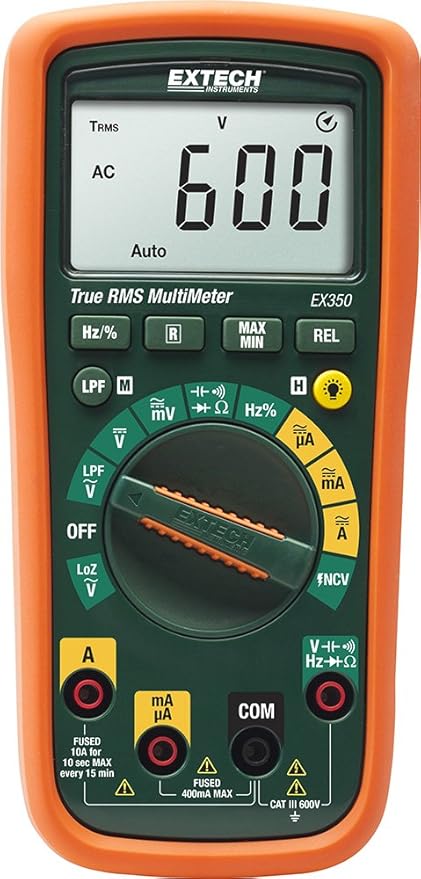 EX350 True RMS Professional MultiMeter with NCV